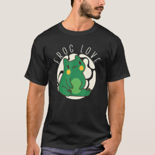 Camiseta Sapo Amor Sapo Caçador Caçador Anfíbio Pegar