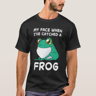 Camiseta Sapo Amor Sapo Caçador Caçador Anfíbio Pegar