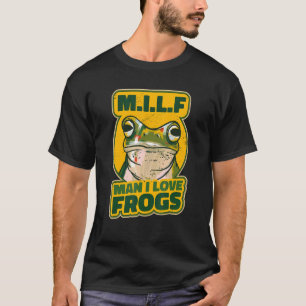 Camiseta Sapo Amor Sapo Caçador de Rãs Caçador Anfíbio Capt