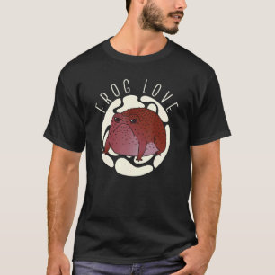 Camiseta Sapo Amor Sapo Caçador de Rãs Caçador Anfíbio Capt