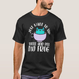 Camiseta Sapo anfíbio exótico do herpetólogo de estimação