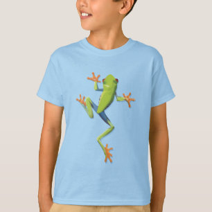 Camiseta Sapo anfíbio-verde