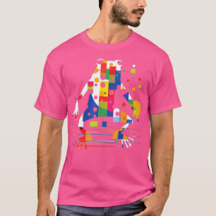 Camiseta Sapo Animal Motif Art Sapo