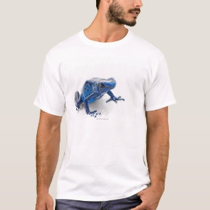 Camiseta Sapo azul do dardo do veneno (Dendrobates