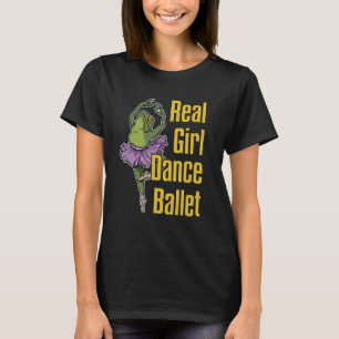 Camiseta Sapo balé Ballerina Dançer Balé Dance Costumes