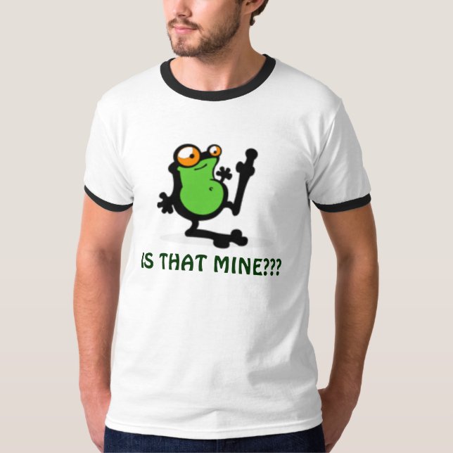 CAMISETA SAPO BÊBEDO!!!  É ESSA MINA??? (Frente)