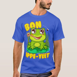 Camiseta Sapo Bon Appe Yeet Engraçado Sapos Humor Presente