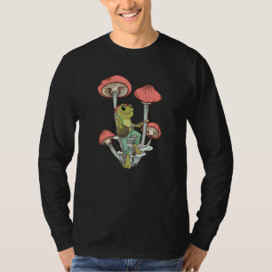 Camiseta Sapo Bonito Jogando Banjo No Cogumelo