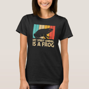 Camiseta Sapo Bonito Para Homens Sapo De Tadpole Animal