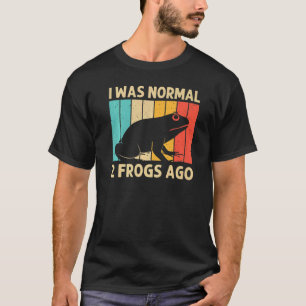 Camiseta Sapo Bonito Para Homens Sapo De Tadpole Animal