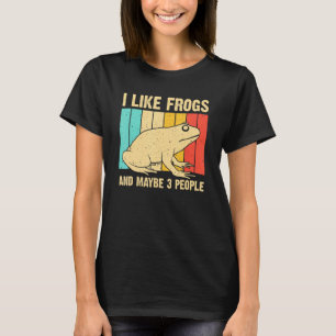 Camiseta Sapo Bonito Para Homens Sapos Animais Anfíbios Mul