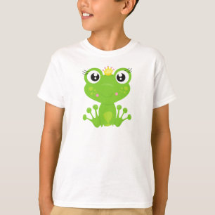 Camiseta Sapo Bonito, Sapo Verde, Princesa Sapo, Coroa