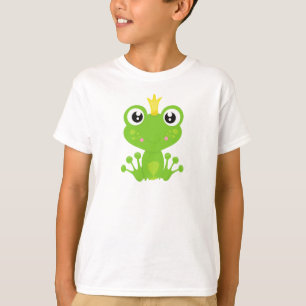 Camiseta Sapo Bonito, Sapo Verde, Príncipe Sapo, Coroa