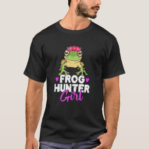 Camiseta Sapo Caçador de Rãs Anfíbios Caçadora de Rãs Menin