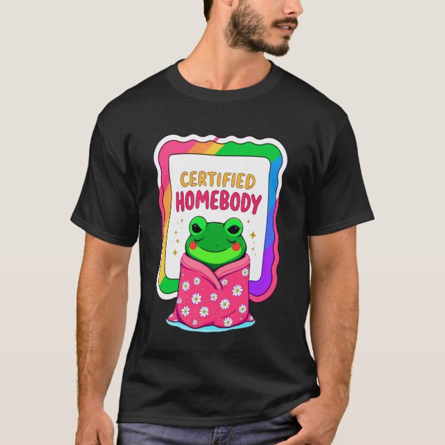 Camiseta Sapo Certificado Caseiro (Frente)