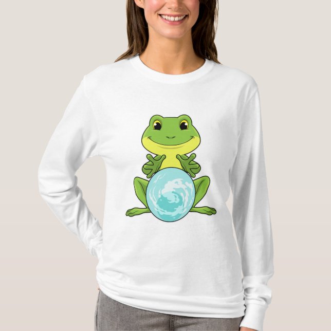 Camiseta Sapo com a bola Crystal (Frente)
