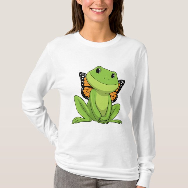 Camiseta Sapo com borboleta (Frente)
