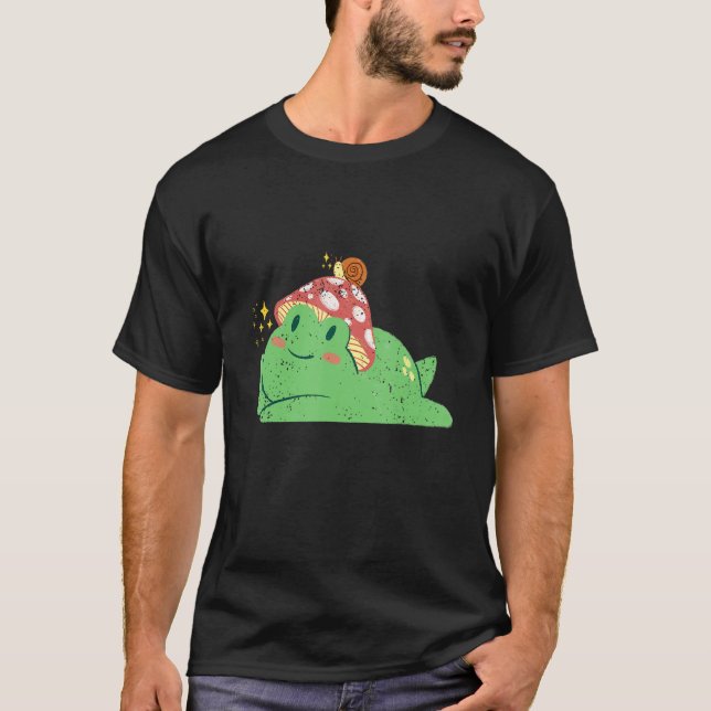 Camiseta Sapo com chapéu de ferramentas e caracol (Frente)