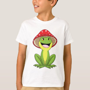 Camiseta Sapo com Cogumelo