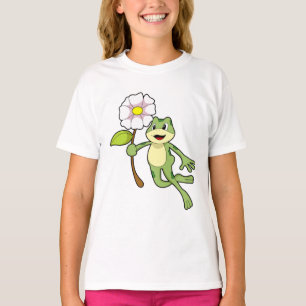 Camiseta Sapo com Flor.PNG