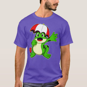 Camiseta Sapo com guarda-chuva
