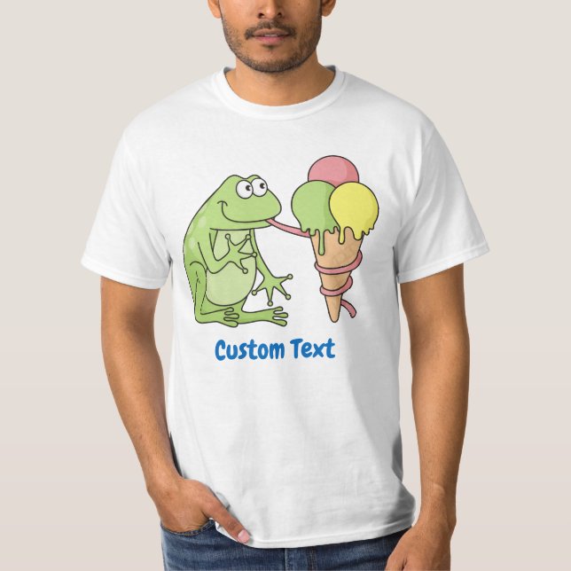 Camiseta Sapo com Icecream T-Shirt (Frente)