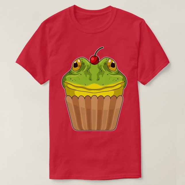 Camiseta Sapo com Muffin (Frente do Design)