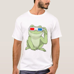 Camiseta Sapo com óculos