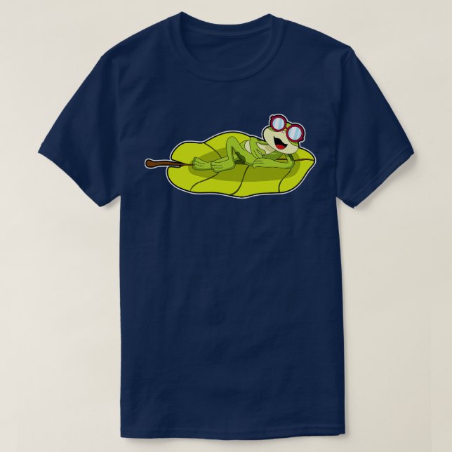 Camiseta Sapo com óculos de sol (Frente do Design)
