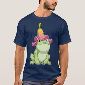Camiseta Sapo com Plumeria