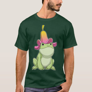 Camiseta Sapo com Plumeria