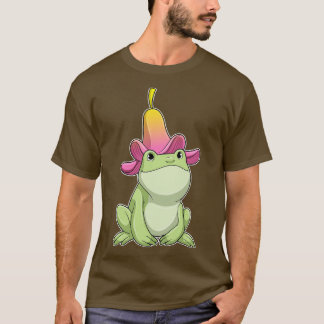 Camiseta Sapo com Plumeria