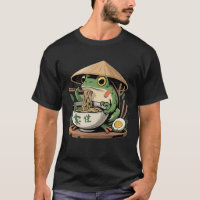 Sapo Comendo Ramen Kawaii Neko Macarrão Japonês
