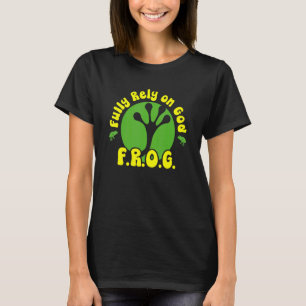 Camiseta SAPO Confie Completamente Em Deus, Sapo Cristão
