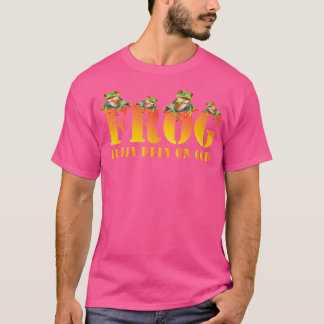 Camiseta Sapo Confie Totalmente em Deus
