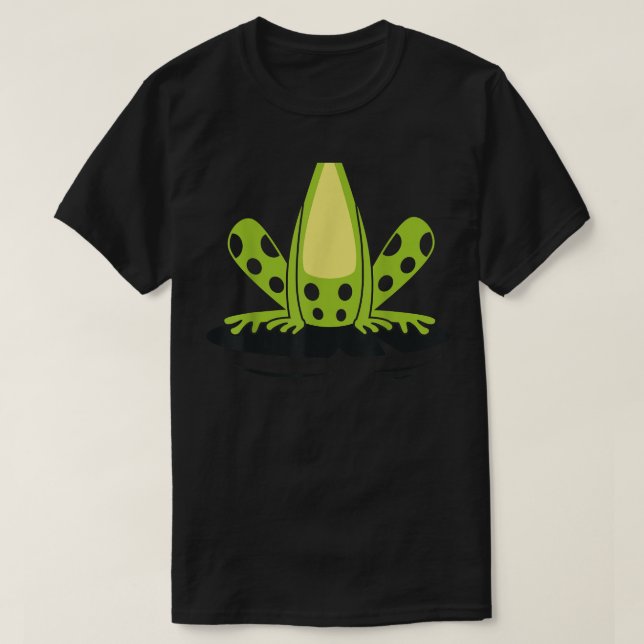 Camiseta Sapo Corpo Fácil Fácil Fácil Presente no Halloween (Frente do Design)