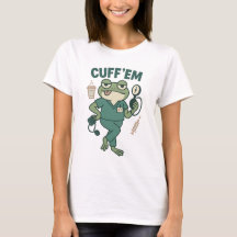 Sapo Cuff ’Em – Enfermeira Engraçada Cartoon Roupa