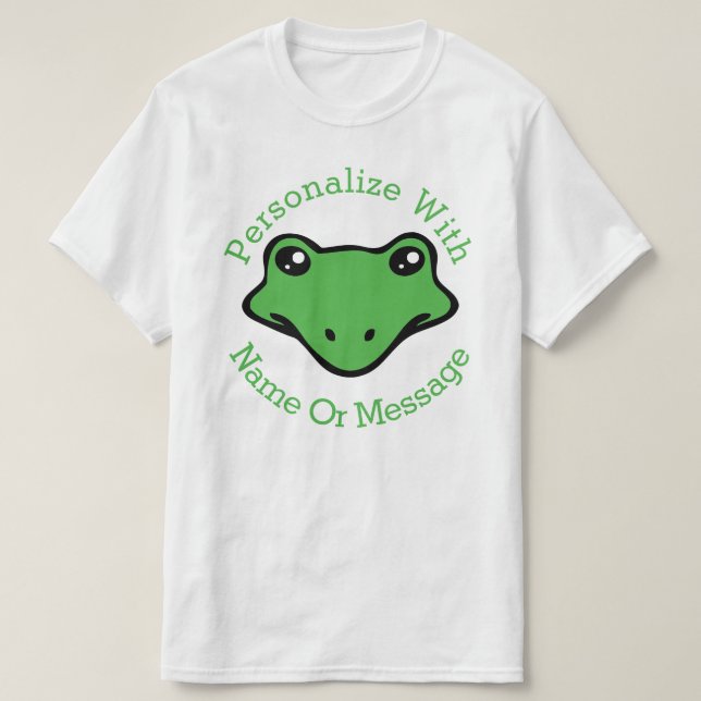 Camiseta SAPO Cute PERSONALIZADO (Frente do Design)