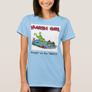 Camiseta Sapo da menina do pântano
