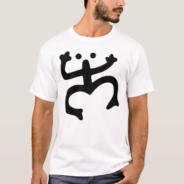 Camiseta Sapo da Tribo Indiana do Tribo Tribal Porto Rico (Frente)