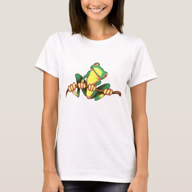 Camiseta Sapo de árvore (Frente)