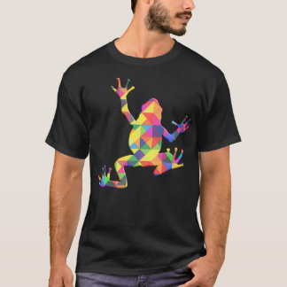 Camiseta Sapo de árvore colorido