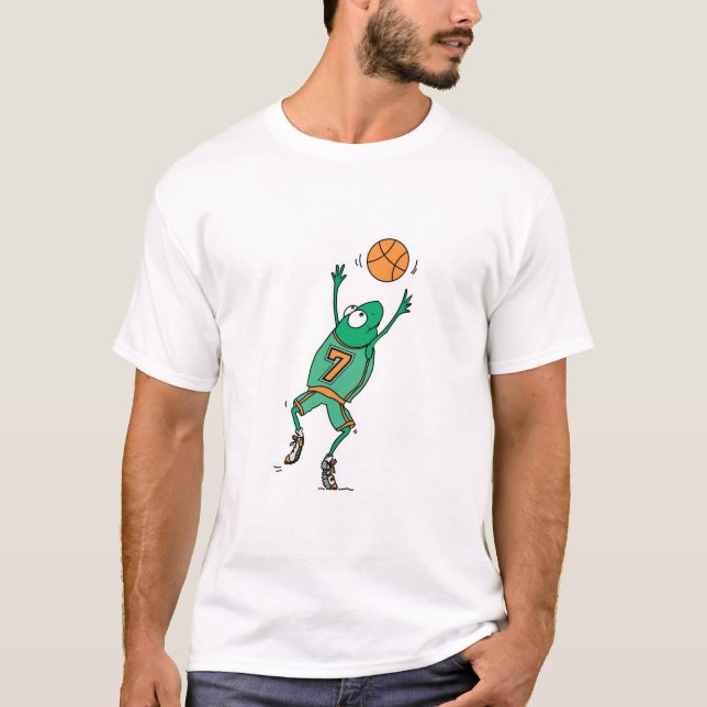 Camiseta sapo de basquete (Frente)