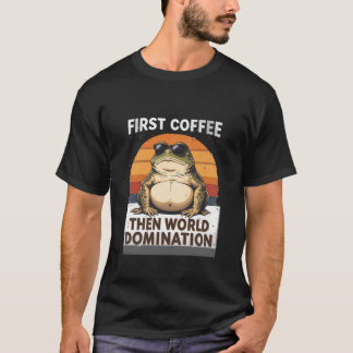 Camiseta Sapo de café
