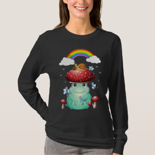 Camiseta Sapo de Cogumelos e Caracol
