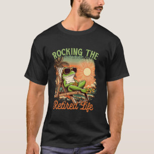 Camiseta Sapo de Colega Aposentado Balançando a Aposentador