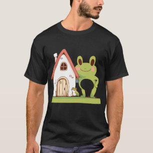 Camiseta sapo de desenho animado