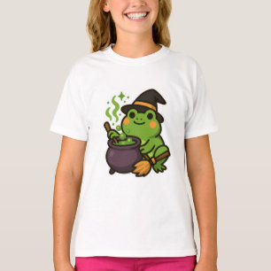 Camiseta Sapo de Dia das Bruxas