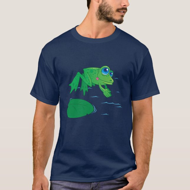 Camiseta Sapo de mergulho (Frente)