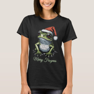 Camiseta Sapo de Natal Cottagecore Vintage Victorian